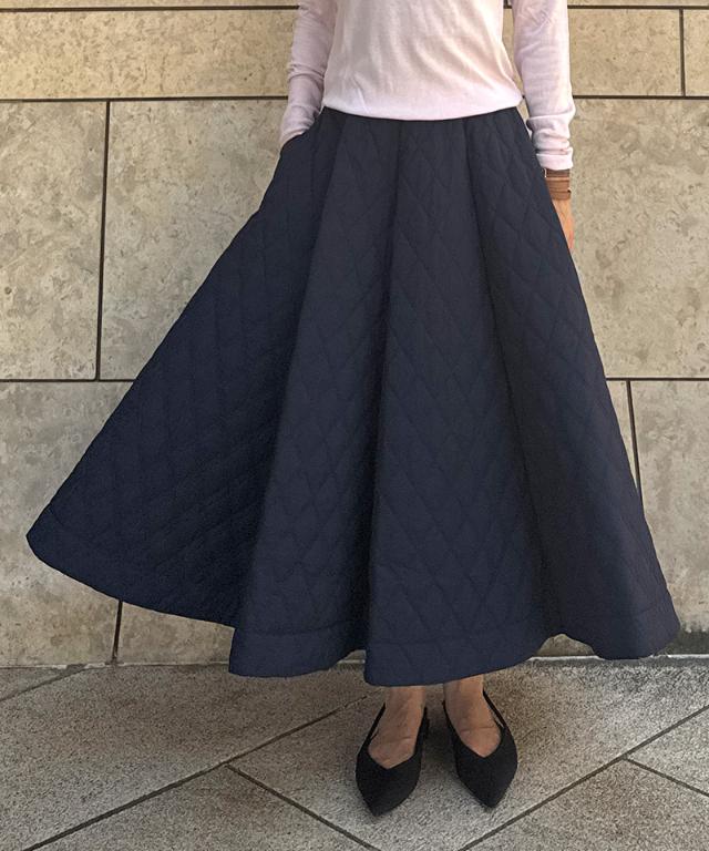 機能中綿キルティングスカート｜JENNE(ジェンヌ)公式通販：パリ