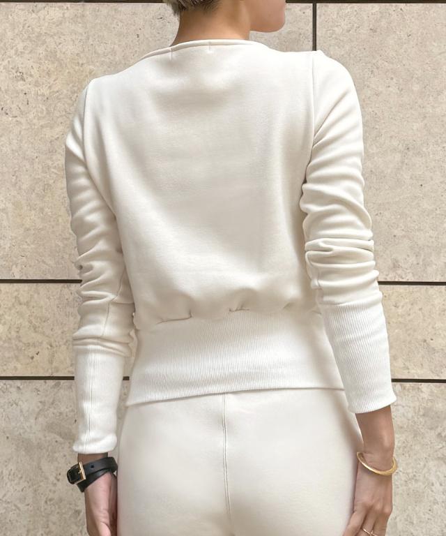 日本製ふわふわ美ライントレーナー（保温性機能生地）_sty25aw-tp30