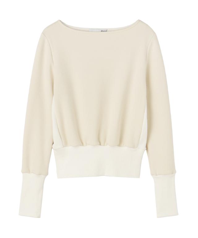 日本製ふわふわ美ライントレーナー（保温性機能生地）_sty25aw-tp30