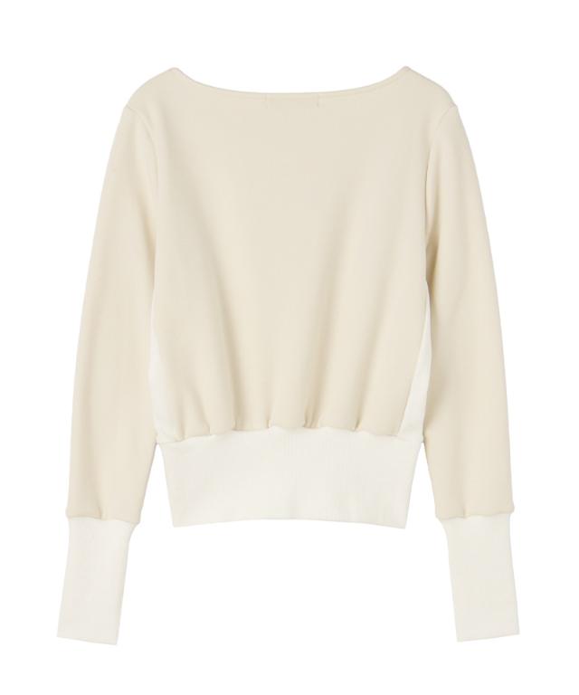 日本製ふわふわ美ライントレーナー（保温性機能生地）_sty25aw-tp30