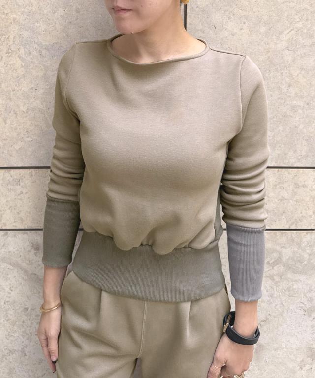 日本製ふわふわ美ライントレーナー（保温性機能生地）_sty25aw-tp30