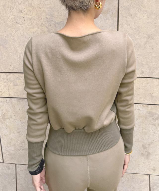 日本製ふわふわ美ライントレーナー（保温性機能生地）_sty25aw-tp30