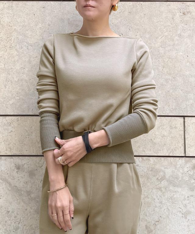 日本製ふわふわ美ライントレーナー（保温性機能生地）_sty25aw-tp30