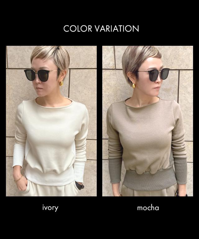 日本製ふわふわ美ライントレーナー（保温性機能生地）_sty25aw-tp30