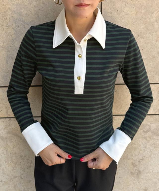 日本製綺麗目ポロシャツ_sty25aw-tp31