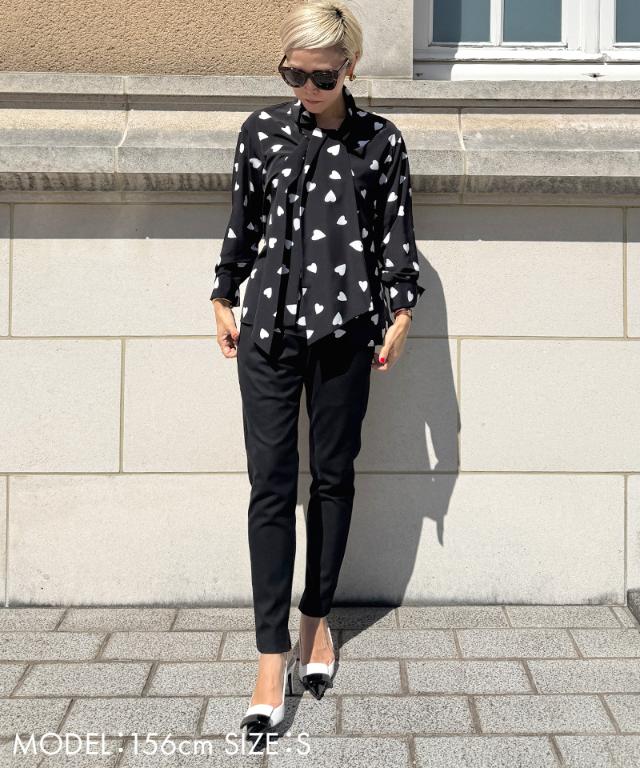 日本製ハートボータイブラウス｜JENNE(ジェンヌ)公式通販：パリ