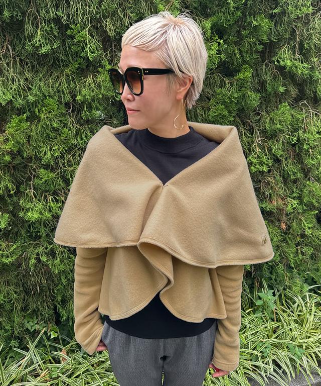 保温エアリーフリース（イタリア素材）_sty25aw-tp36