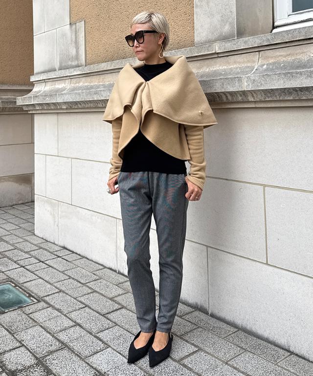 保温エアリーフリース（イタリア素材）_sty25aw-tp36