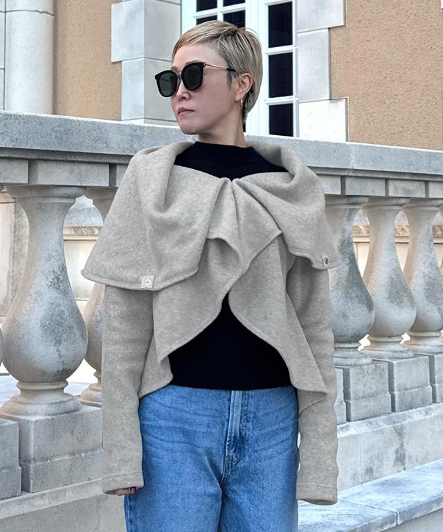 保温エアリーフリース（イタリア素材）_sty25aw-tp36