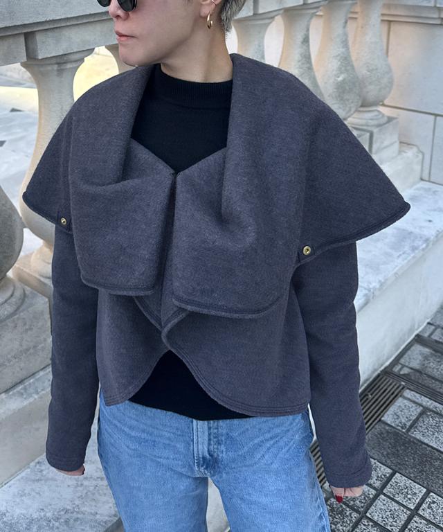 保温エアリーフリース（イタリア素材）_sty25aw-tp36