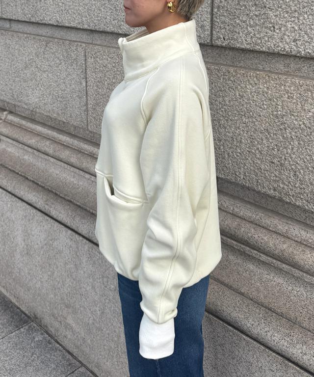 日本製裏起毛スタンドトップス（保温性機能生地）_sty25aw-tp51