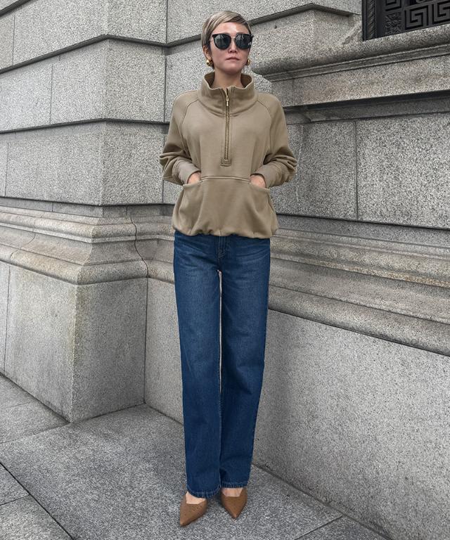 日本製裏起毛スタンドトップス（保温性機能生地）_sty25aw-tp51