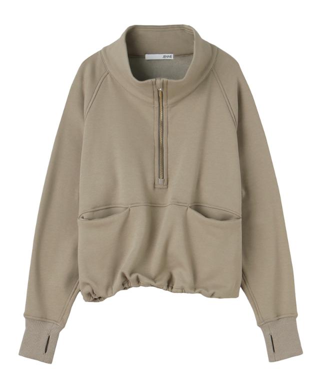 日本製裏起毛スタンドトップス（保温性機能生地）_sty25aw-tp51