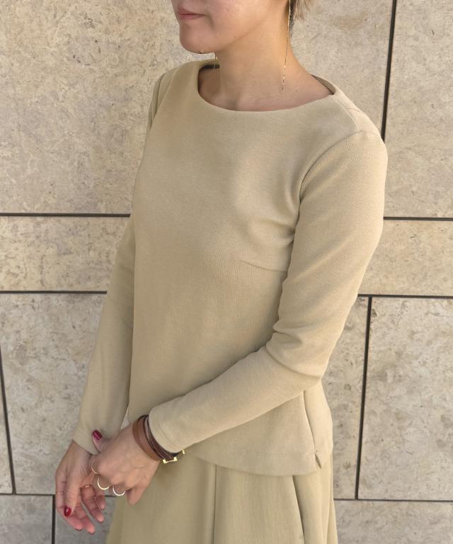 美バストライン裏起毛カットソー_sty25aw-tp52