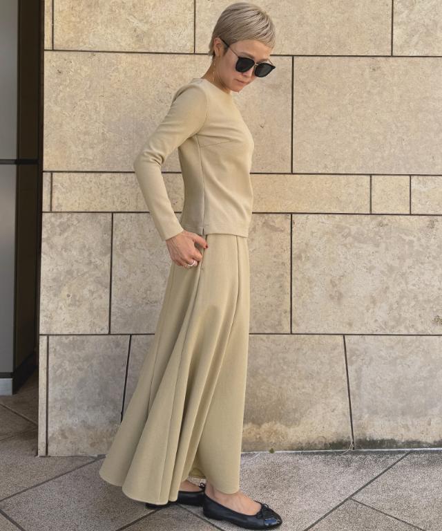 美バストライン裏起毛カットソー_sty25aw-tp52