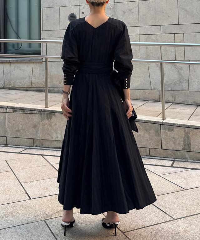 ドレープ美シルエットワンピース_sty25ss-op45