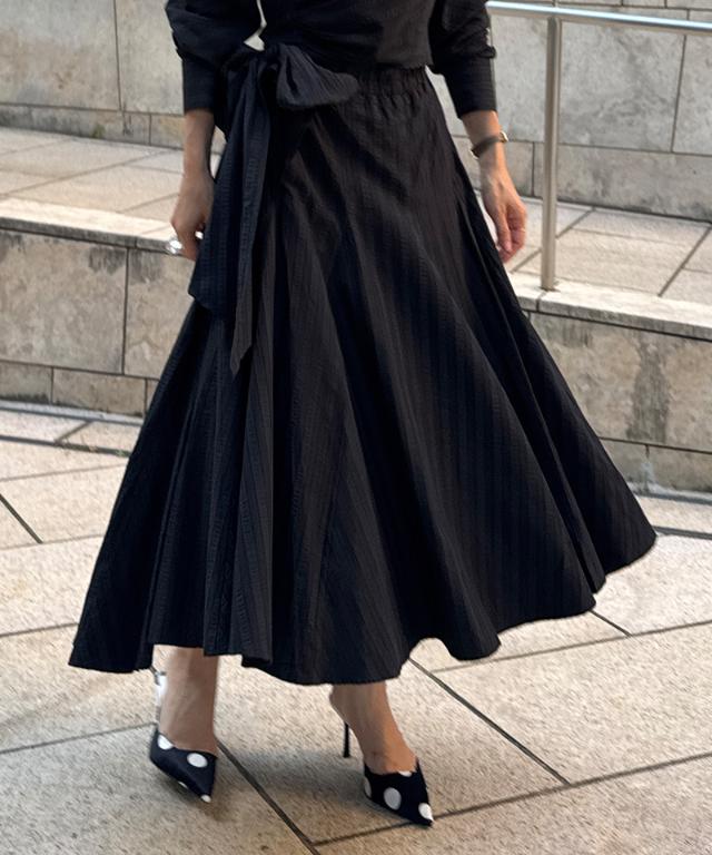 ドレープ美シルエットワンピース_sty25ss-op45