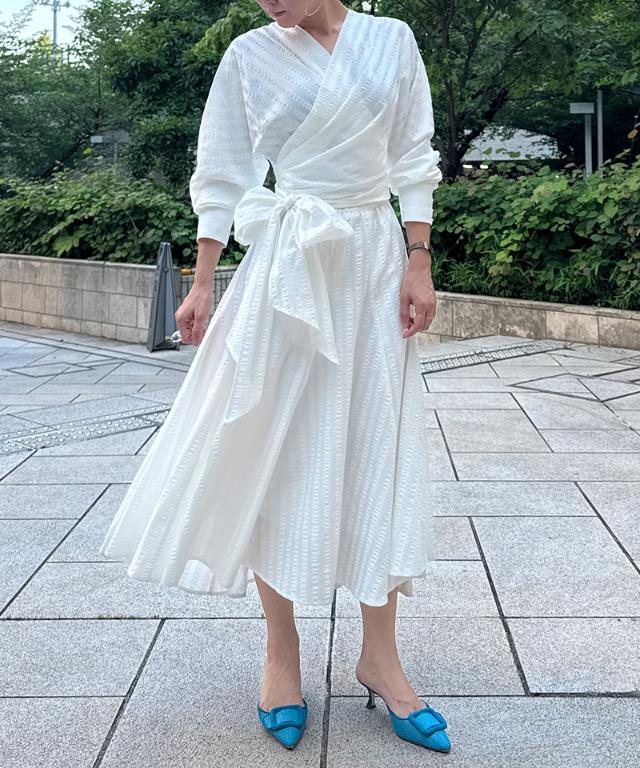ドレープ美シルエットワンピース_sty25ss-op45