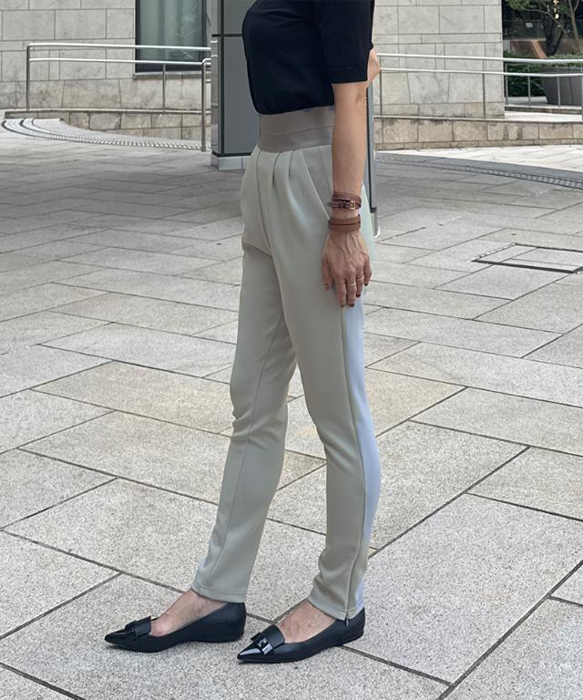 日本製美脚アジアフィットタックレギンスパンツ_sty25ss-pt44