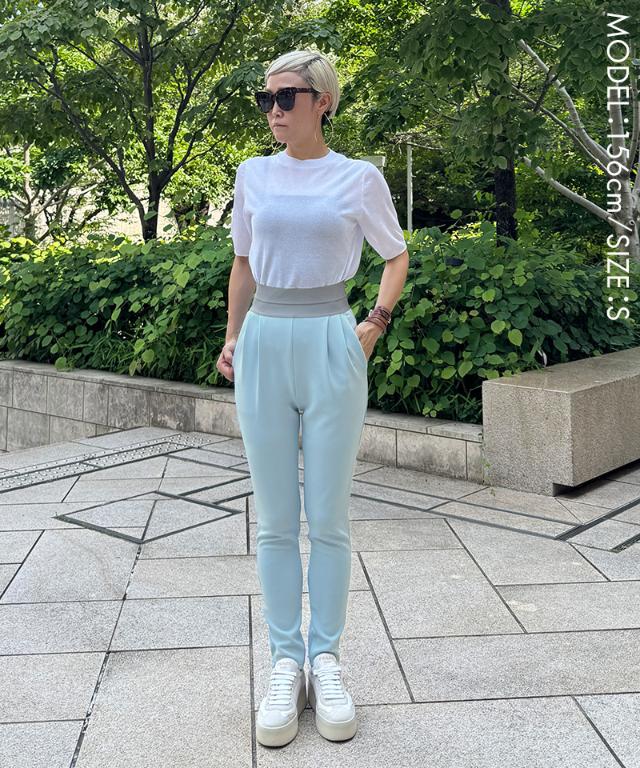 日本製美脚アジアフィットタックレギンスパンツ_sty25ss-pt44