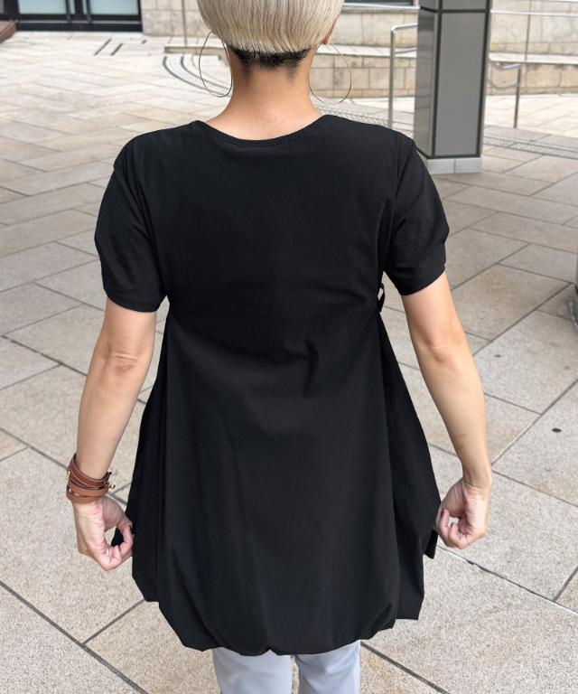 JENNEクールバルーンTシャツ_sty25ss-tp43