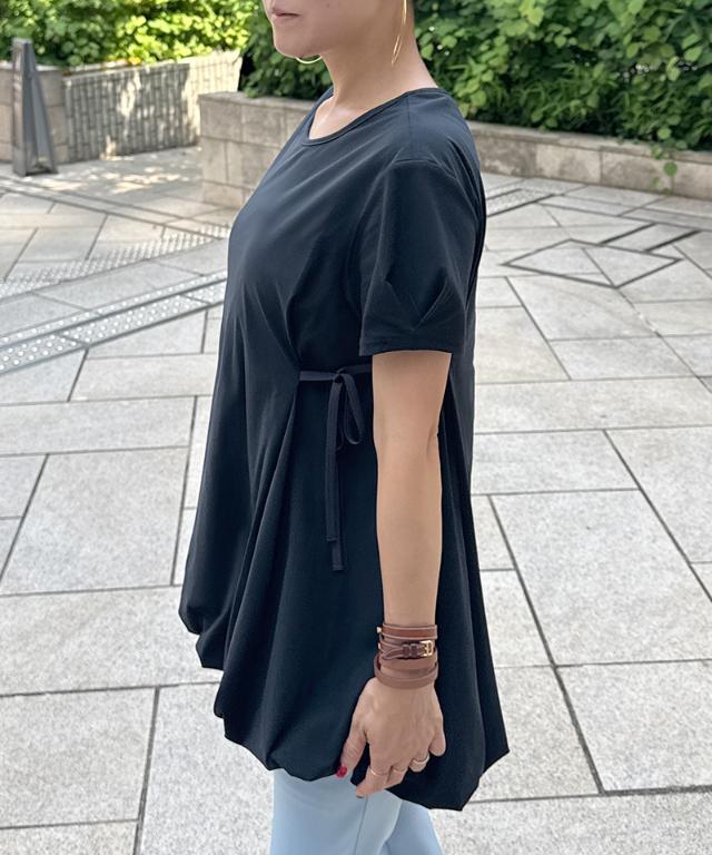 JENNEクールバルーンTシャツ_sty25ss-tp43