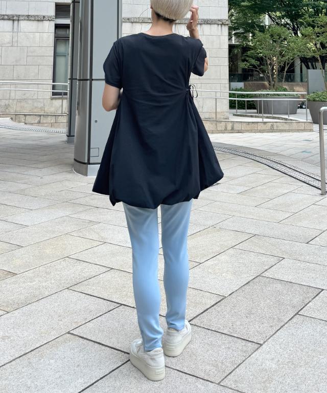 JENNEクールバルーンTシャツ_sty25ss-tp43