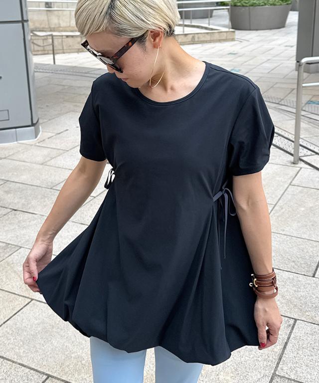 JENNEクールバルーンTシャツ_sty25ss-tp43