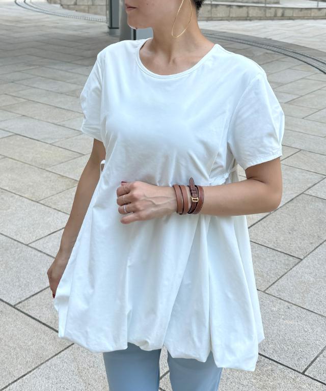 JENNEクールバルーンTシャツ_sty25ss-tp43