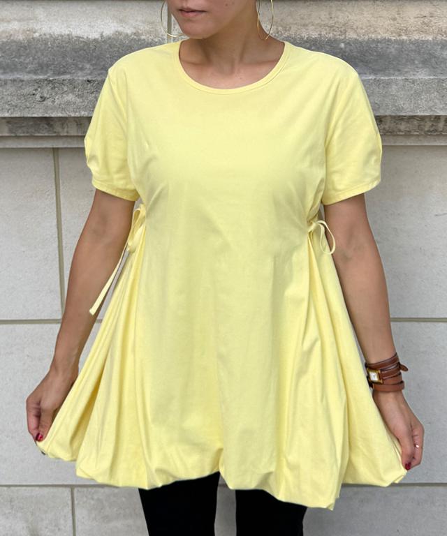 JENNEクールバルーンTシャツ_sty25ss-tp43
