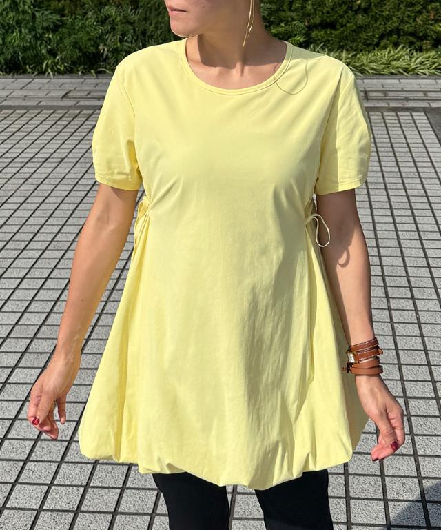 JENNEクールバルーンTシャツ_sty25ss-tp43