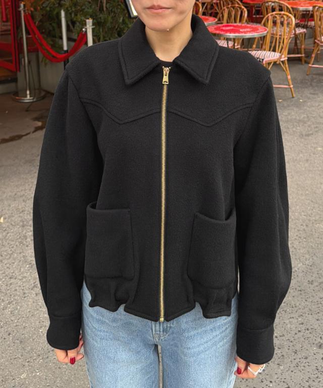 ＜ウールカシミヤ＞リバーシャツジャケット_sty26aw-jk33