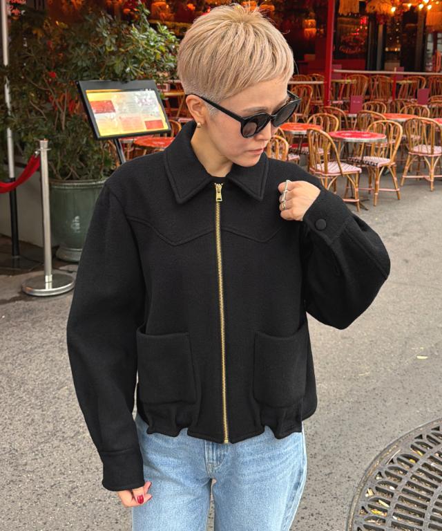 ＜ウールカシミヤ＞リバーシャツジャケット_sty26aw-jk33