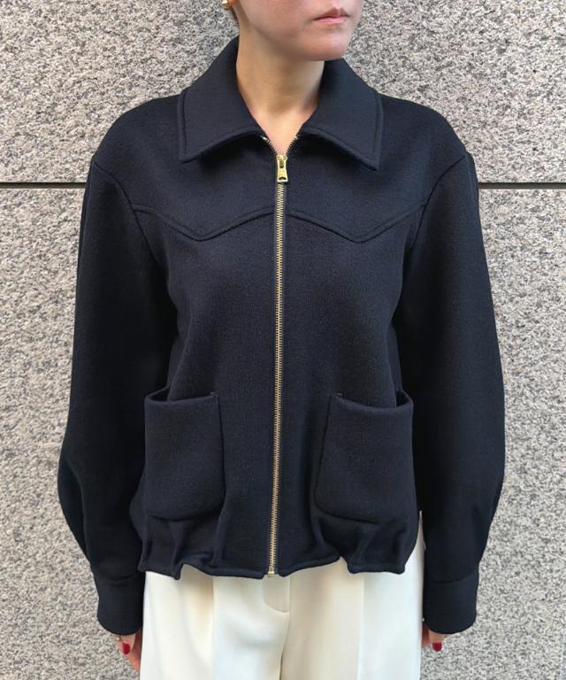 ＜ウールカシミヤ＞リバーシャツジャケット_sty26aw-jk33