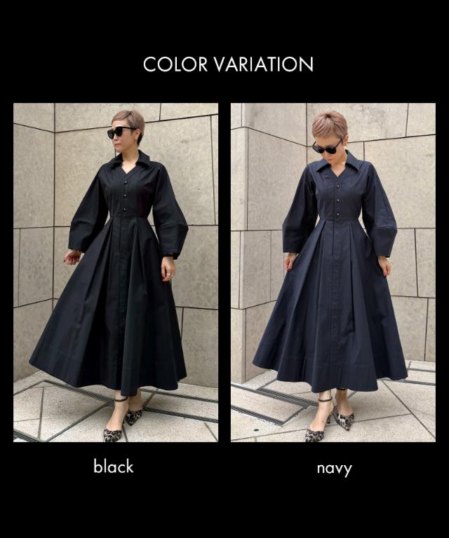 モダンシャツワンピース＜オーガニックコットン＞_sty26aw-op32