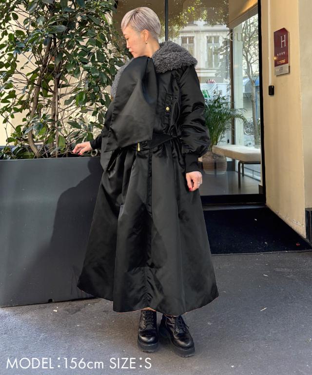リモンタ社製立体美シルエットフライトスカート＜機能性綿入り＞_sty26aw-sk21