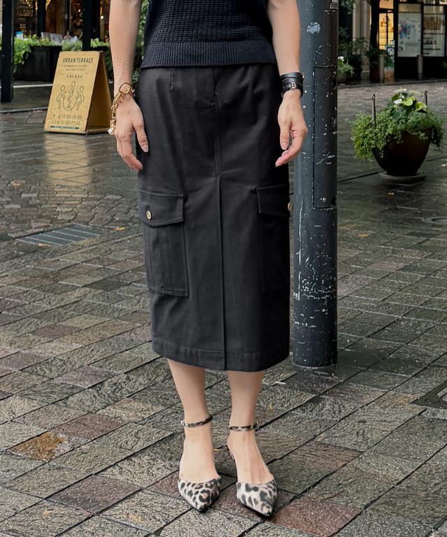 フレンチフィールドスカート＜オーガニックコットン＞_sty26aw-sk22