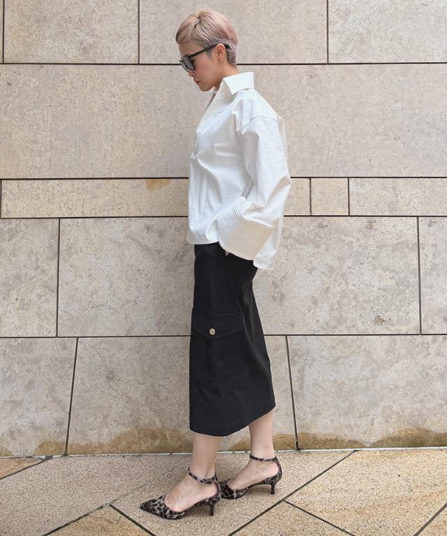 フレンチフィールドスカート＜オーガニックコットン＞_sty26aw-sk22