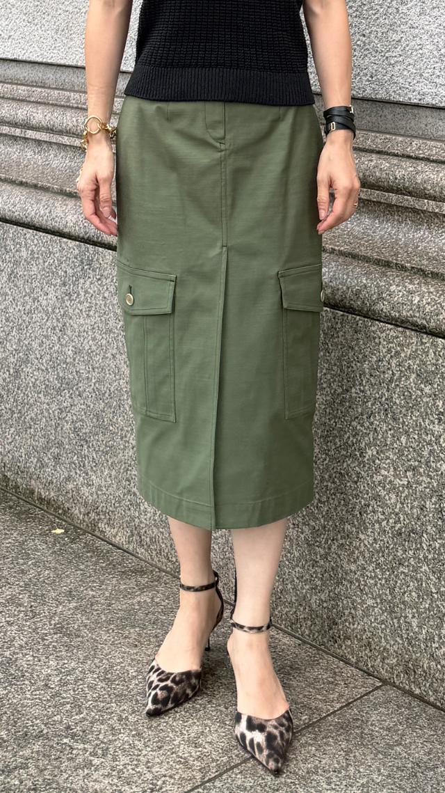 フレンチフィールドスカート＜オーガニックコットン＞