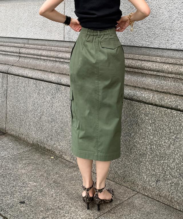 フレンチフィールドスカート＜オーガニックコットン＞_sty26aw-sk22