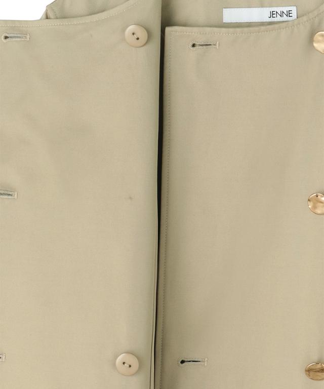 シャンブレートレンチコート（撥水生地）_sty26ss-co01