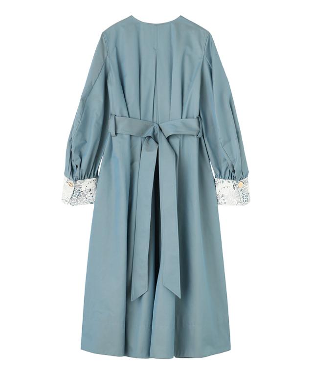 シャンブレートレンチコート（撥水生地）_sty26ss-co01