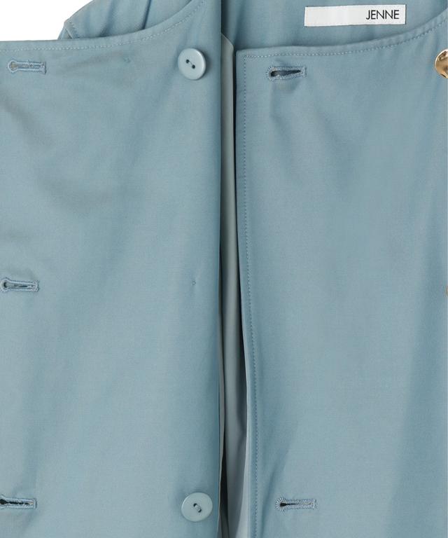 シャンブレートレンチコート（撥水生地）_sty26ss-co01