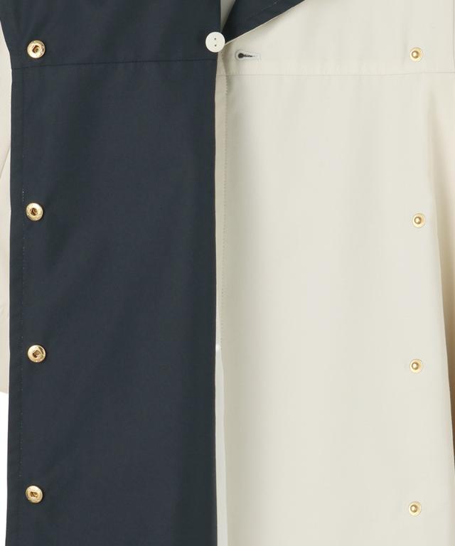 ２wayバイカラーフレアトレンチ（花粉防止・撥水）_sty26ss-co02