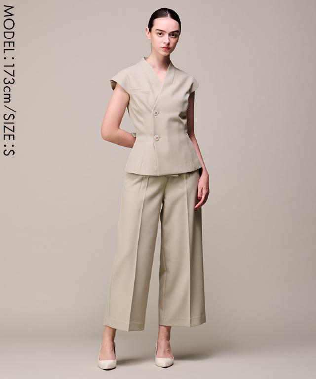 JENNEシックジャケット（防シワ・UVカット機能生地）_sty26ss-jk06