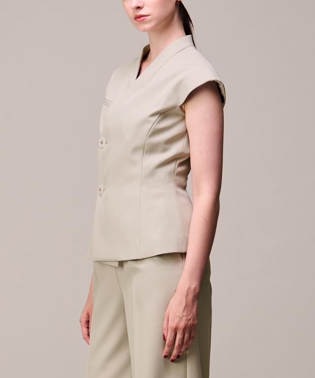 JENNEシックジャケット（防シワ・UVカット機能生地）_sty26ss-jk06