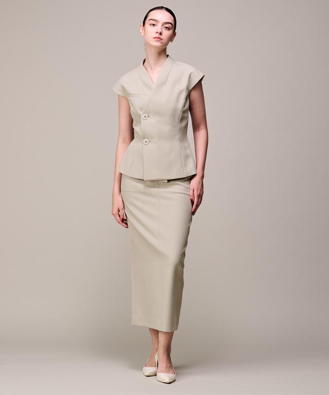 JENNEシックジャケット（防シワ・UVカット機能生地）_sty26ss-jk06