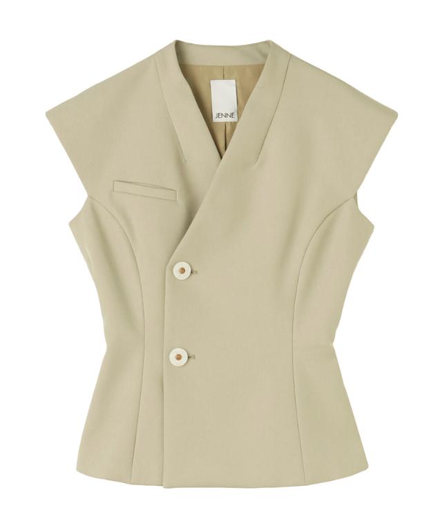 JENNEシックジャケット（防シワ・UVカット機能生地）_sty26ss-jk06