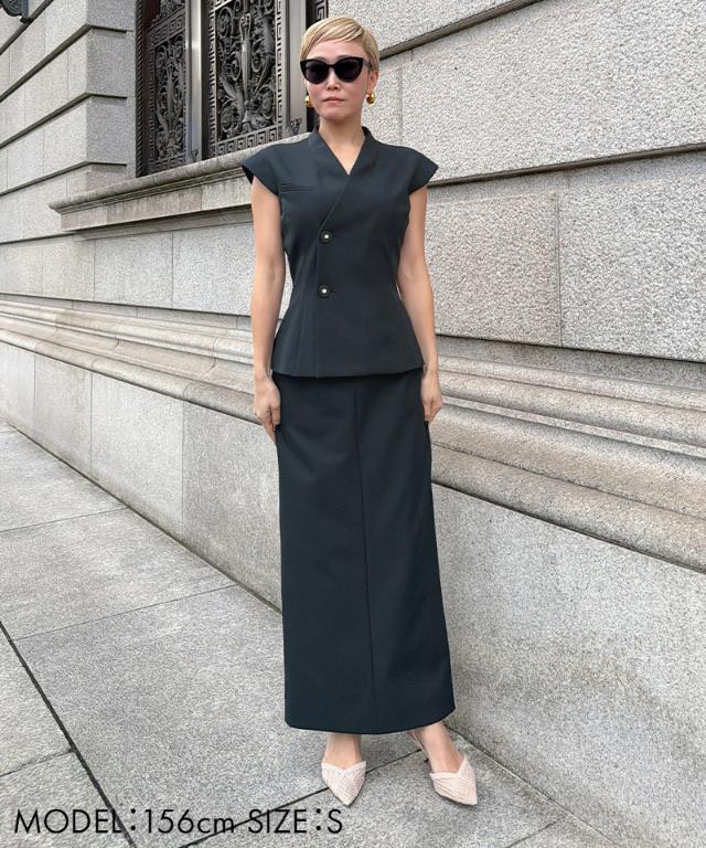 JENNEシックジャケット（防シワ・UVカット機能生地）_sty26ss-jk06