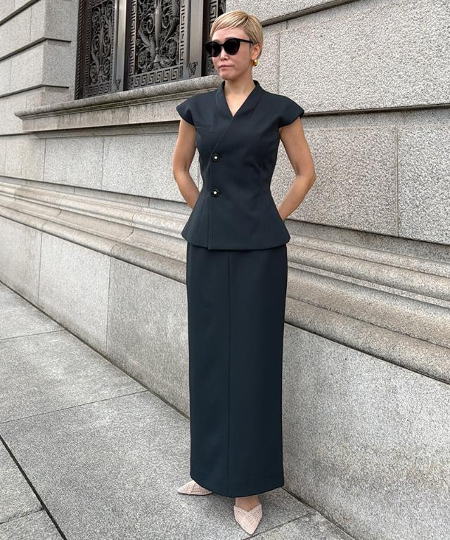 JENNEシックジャケット（防シワ・UVカット機能生地）_sty26ss-jk06